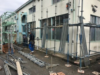 1段目組みあがり