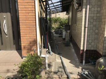 足場部材配り