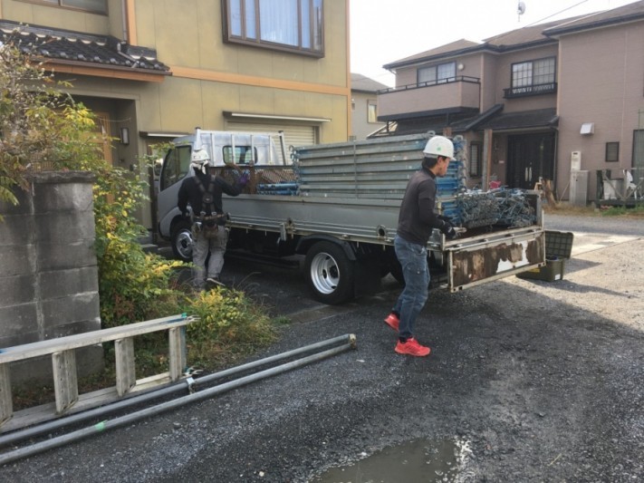 部材運搬