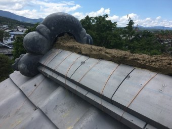 こんもり盛ります