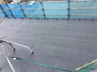 板金屋根葺き写真