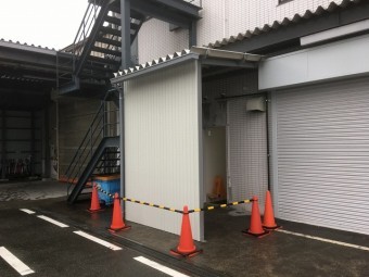 外壁、屋根取付完了