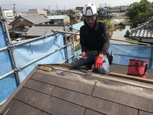 コロニアル撤去
