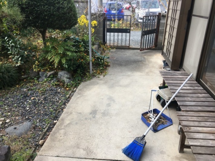 清掃完了