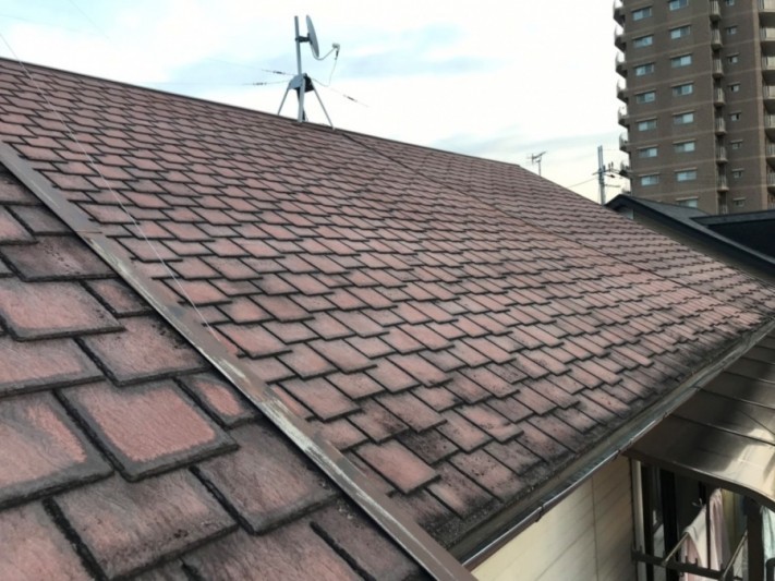 カラーベスト屋根確認