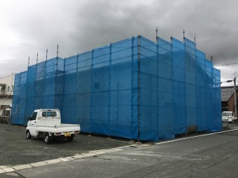 足場完成
