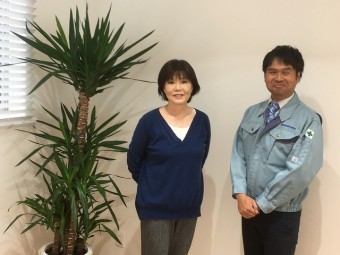 お客様との写真
