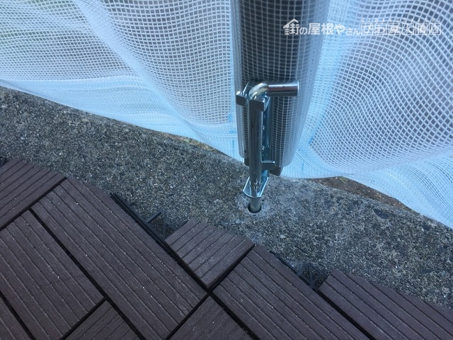 土間の状況