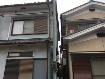 高屋根樋傾き