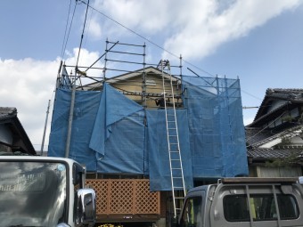 ネット貼り