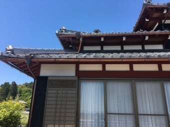 樋外れ現況