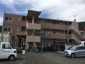 足場組状況