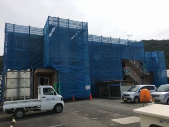 足場完成