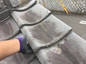 ケラバの部分