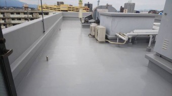 ウレタン塗膜防水完成2