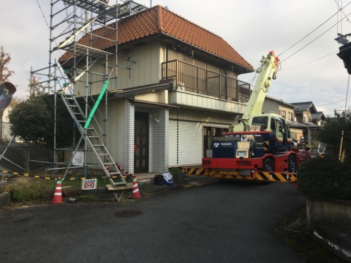 荷揚げスタンバイ
